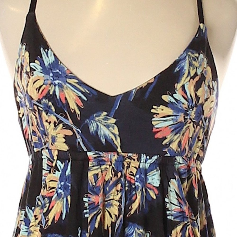 American Rag Tropical Print Dress Racerback - Picture 3 of 5